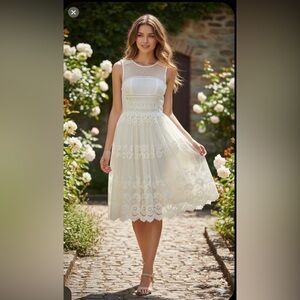 Let me be  by Anthropologie dress size L